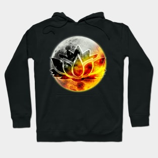 'Namaste Sun and Moon Yoga' Awesome Yoga Gift Hoodie